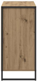 Oldalsó szekrény Művészi tölgy 79 x 36 x 75 cm Faanyag