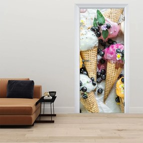 Fotótapéta ajtóra - Fagylalt (95x205cm)