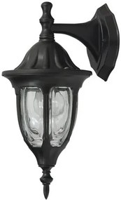 RÁBALUX 8341 MILANO Klasszikus Kültéri Fali Lámpa Fekete E27 IP44