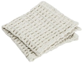 Moonbeam 2 db-os világosbézs pamut törölköző szett, 30 x 30 cm - Blomus