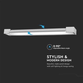 LED Fürdőszobai tükörmegvilágítás LED/16W/230V 3000K IP44 fehér