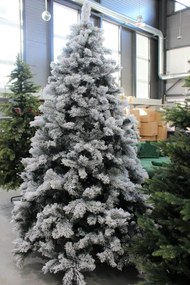 Fehér mű karácsonyfa 240 cm