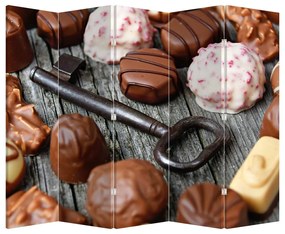 Paraván - Csokoládé és a kulcs (210x170 cm)