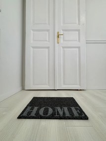 &#039;Home&#039; antracit szennyfogó szőnyeg 40x70 cm