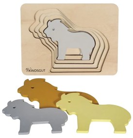 Lion fa gyerek puzzle - Kindsgut