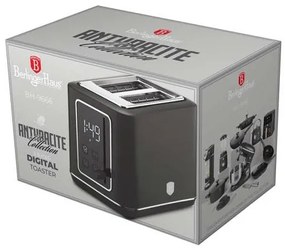 BerlingerHaus Digitális kenyérpirító (870 W) Anthracite Collection BH/9666