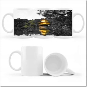 Buddhista templom fényképes bögre