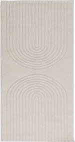 vidaXL Területszőnyegek GALATI Krém 200 x 80 cm Poliészter