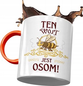 Narancssárga bögre a nagybácsinak! fényképes nyomattal