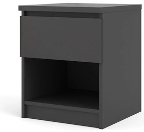 Fekete éjjeliszekrény Naia - Tvilum