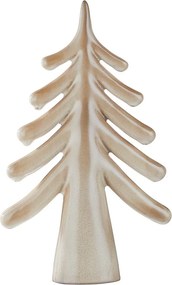 SYLVAN SPIRIT kerámia dekor fenyő 28 cm , bézs