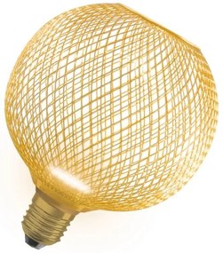 LED Izzó DECOR FLAT G125 E27/3,5W/230V 2700K arany - Osram