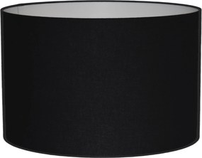 Lámpabúra Álló Lámpabúra Lógó Henger 30/20cm E27 Fekete Pamut Mirano