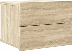 vidaXL sonoma tölgy színű forgácslap éjjeliszekrény 40 x 30 x 30 cm