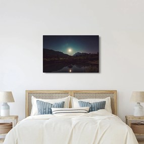Kép - éjszakai égbolt (90x60 cm)