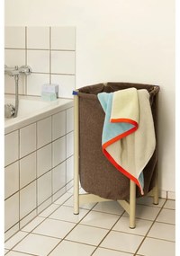 Bézs textil szennyeskosár Pod – Hübsch