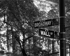 Poszter 50x40cm Utcatáblák New Yorkban, Assaf Frank