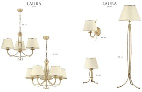 Jupiter 516 - LA-K-E  - Fali lámpa LAURA 1xE27/60W/230V