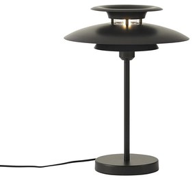 Retro asztali lámpa fekete acél 45 cm - Pauly
