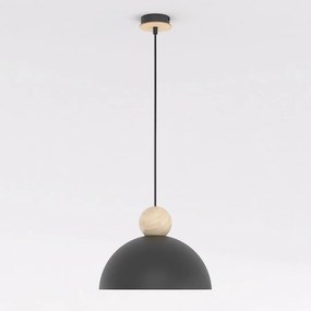 Emibig modern skandináv függeszték kaki fekete emi1676/1m