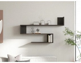 Fali polc Penne - Anthracite