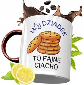 Bordó Bögre Nagypapának Születésnapra Ajándék fényképes nyomattal