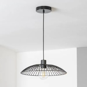 Brilagi - LED csillár huzalon CERIA WIRE 1xE27/40W/230V átm. 38 cm fekete