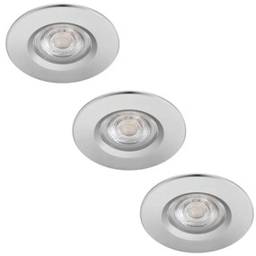 Philips - KÉSZLET 3x LED Dimmelhető fürdőszobai lámpa DIVE LED/5W/230V IP65