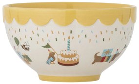Sárga-krémszínű kőedény gyerek tálka ø 13,5 cm Celebrate – Bloomingville Mini