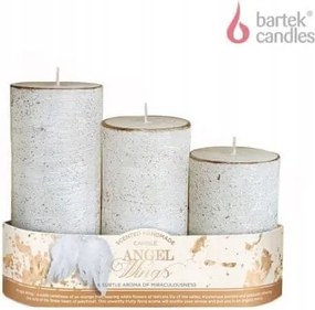Adventi gyertya Rusztikus angyalszárnyak 860g
