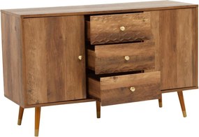 Sötét natúr színű komód 114x70x39 cm Frida – Premier Housewares