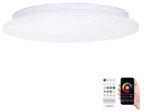 Aigostar B.V. Aigostar-LED RGBW Fürdőszobai mennyezeti lámpa LED/18W/230V IP44+ távirányítás AI0633