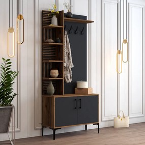 Viyana D - Walnut, Anthracite
