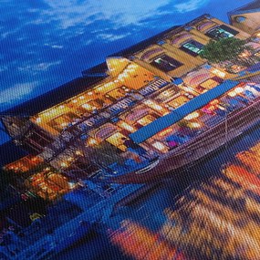 Egy kép Hoi An éjszakai városáról, Vietnam (90x60 cm)