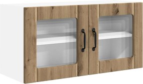 vidaXL Konyhaszekrény polcokkal Artisan tölgy 80 x 31 x 40 cm Faanyag