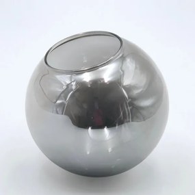 Brilagi - Felületre szerelhető csillár MALIVA 6xE14/15W/230V matt króm/füstszínű