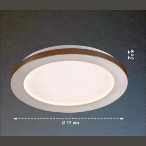 Fischer&Honsel Gotland 21174 Süllyesztett mennyezeti lámpa 1x8.5W/LED 3000K 1100 lm IP44