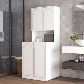 Lyon fürdőszobaszekrény, fehér, 70 cm – TR845HCT4401