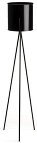 TRIPOD virágtartó állvány 110x25 cm fekete