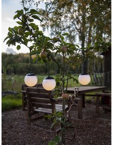 Globus 3 db kültéri függő napelemes lámpa, ø 10 cm - Star Trading