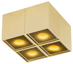 Design spot arany 4-light - Qubo Honey