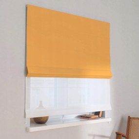 Kész római roló Duo 120x160cm narancssárga