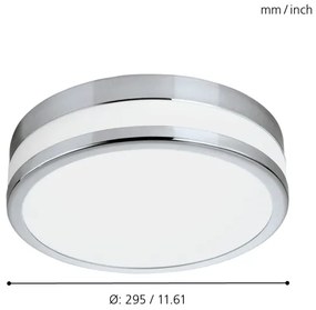 Eglo 94999 - LED Fürdőszobai lámpa LED PALERMO 1xLED/24W/230V