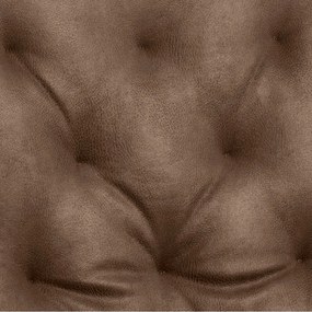 Barna bőrutánzat étkezőszék szett 2 db-os Kira – Actona