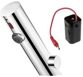 Deante BQR_P29R - Érintés nélküli mosdócsap SENSE 4xAA, rozsdamentes acél