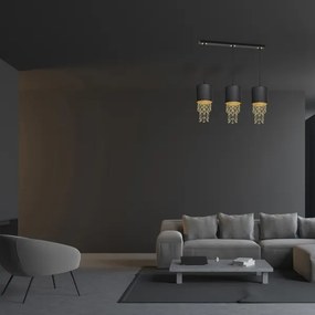 Csillár zsinóron ALMERIA 3xE27/60W/230V