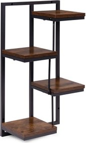 Függő padláspolc virágok számára - 4 polc