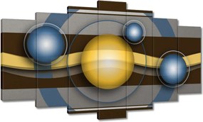 Festmények 140x80 Divatos gömbök Absztrakt