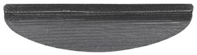 30 db antracitszürke öntapadó lépcsőszőnyeg 65 x 22,5 x 3,5 cm