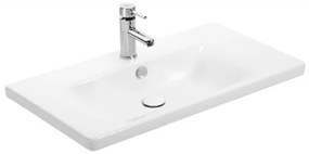 Sharp 100 cm komplett fürdőszoba bútor LED világítással, fehér, fali